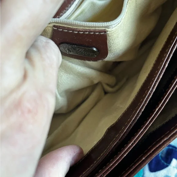 Rare Gucci Vintage 80s Monogram Canvas & Leather - Picture 12 of 15